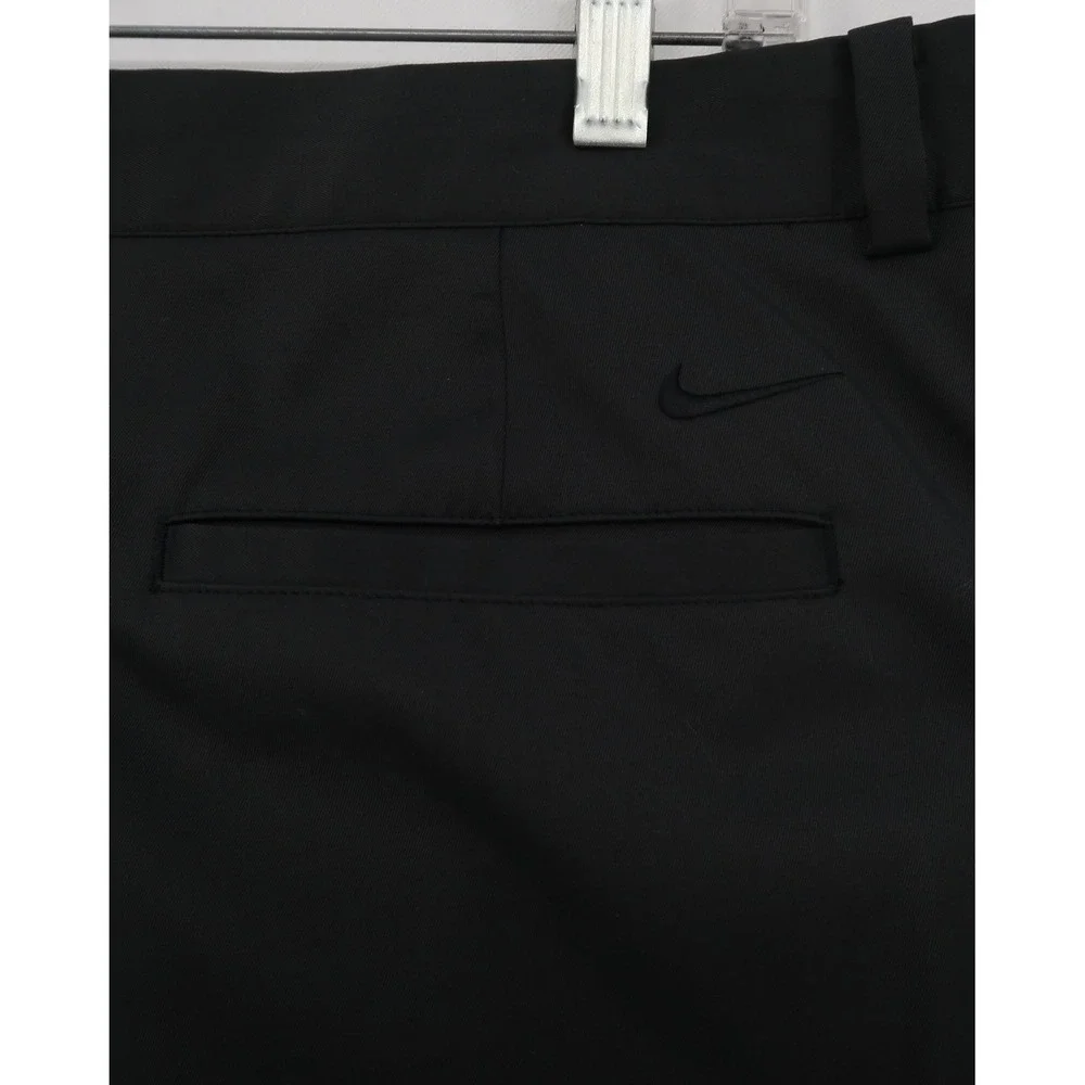 Nike Golf Tour Performance Dri-FIT Pants Mens 42x30 Black Stretch Trousers